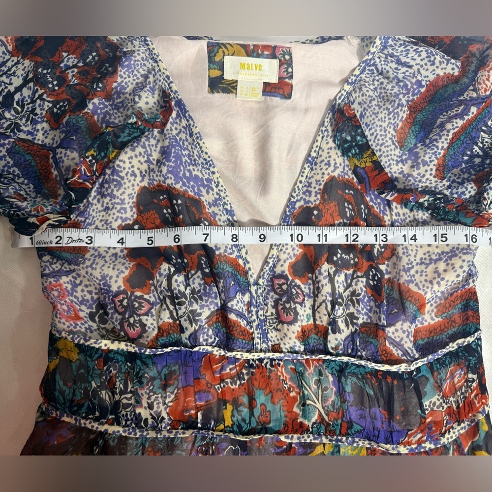 Floral Long Sleeve Maeve Anthropologie
Size 4 excellent condition. - Picture 6 of 16